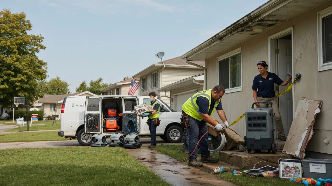 Water Damage Restoration in Ridgeville, IN near me